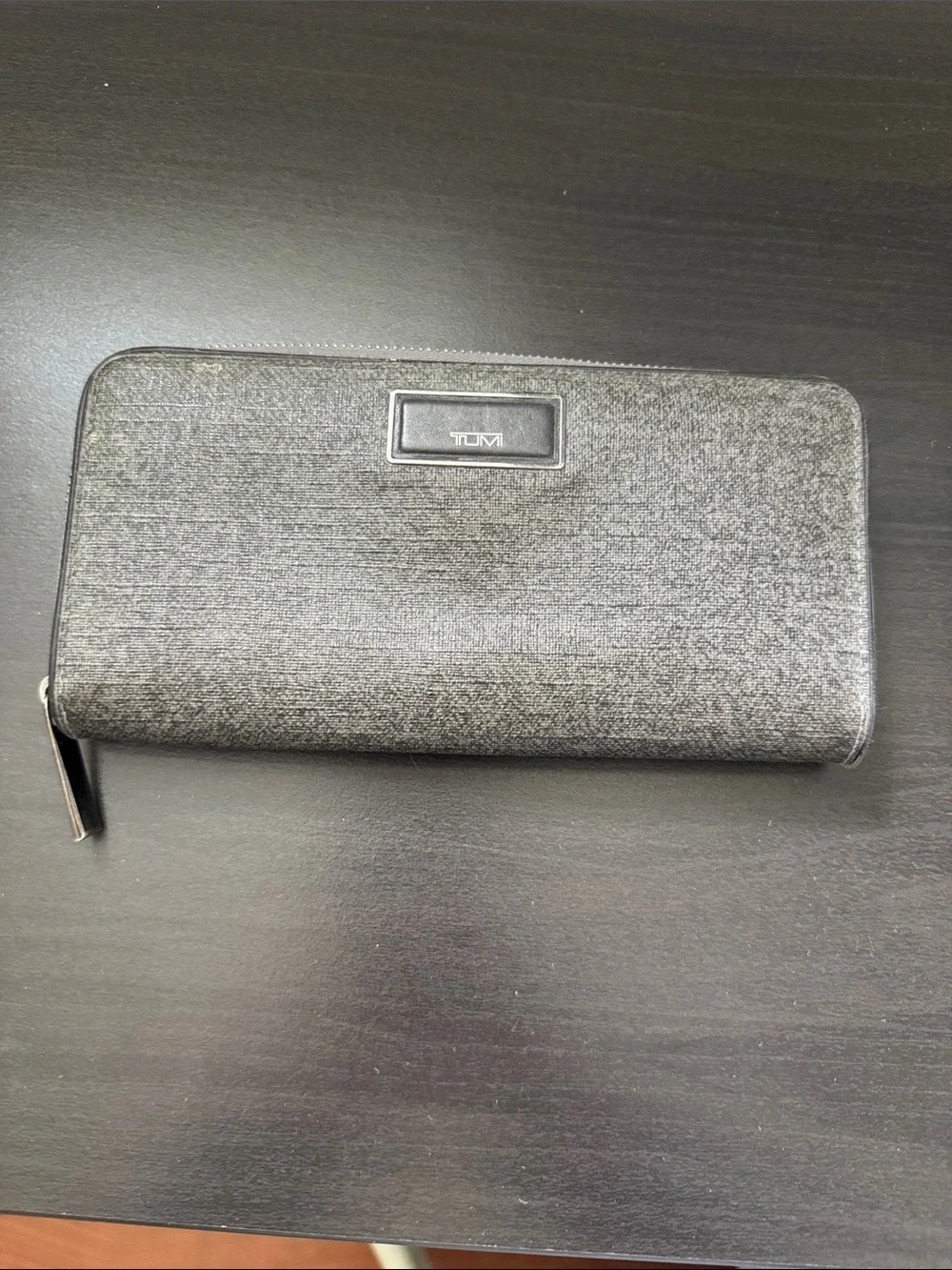 Tumi Grey Wallet